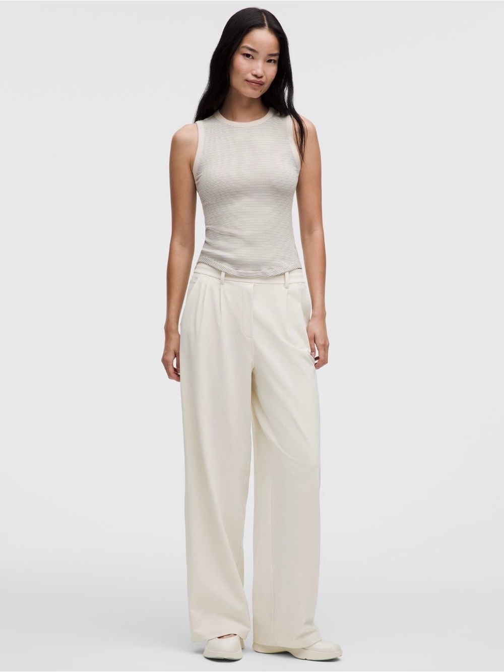 Lululemon Daydrift High-Rise Wide-Leg Trouser Light Ivory / Size M - Regular NWT